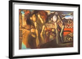 Metamorphosis of Narcissus, 1937-Salvador Dalí-Framed Art Print