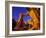 Metate Arch in the Devils Garden, Grand Staircase Escalante, Utah-Chuck Haney-Framed Photographic Print