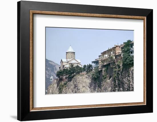 Metekhi Church, Tbilisi, Georgia, Central Asia-Sybil Sassoon-Framed Photographic Print