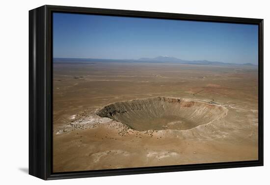 Meteor Crater, Arizona-David Parker-Framed Premier Image Canvas