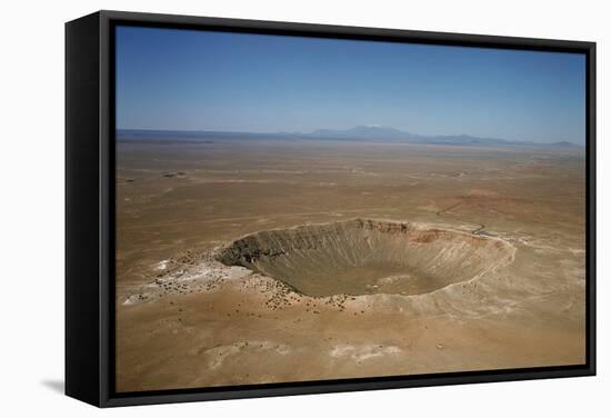 Meteor Crater, Arizona-David Parker-Framed Premier Image Canvas