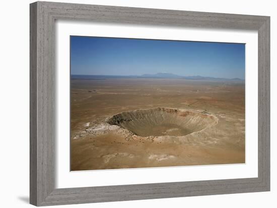 Meteor Crater, Arizona-David Parker-Framed Photographic Print