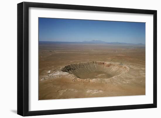 Meteor Crater, Arizona-David Parker-Framed Photographic Print