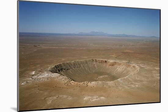 Meteor Crater, Arizona-David Parker-Mounted Photographic Print