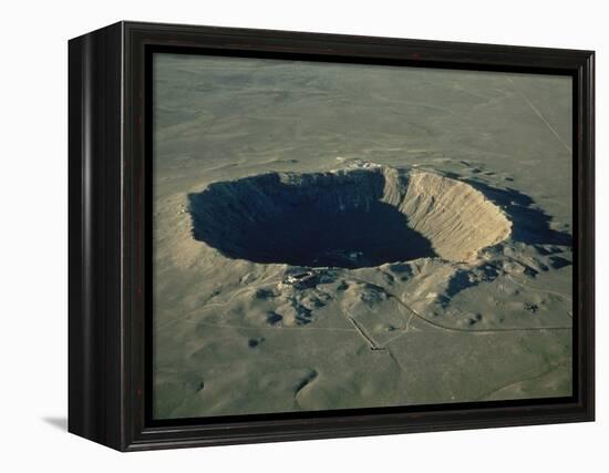 Meteor Crater, the Largest Known in the World, Arizona, USA-Ursula Gahwiler-Framed Premier Image Canvas