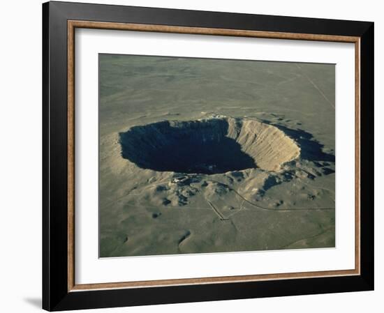 Meteor Crater, the Largest Known in the World, Arizona, USA-Ursula Gahwiler-Framed Photographic Print