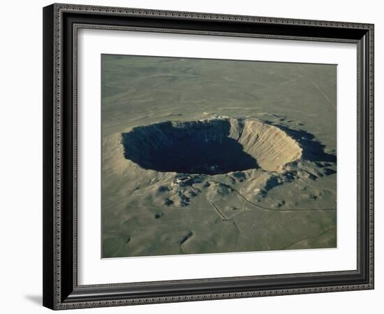 Meteor Crater, the Largest Known in the World, Arizona, USA-Ursula Gahwiler-Framed Photographic Print