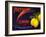 Meteor Lemon Crate Label-null-Framed Art Print