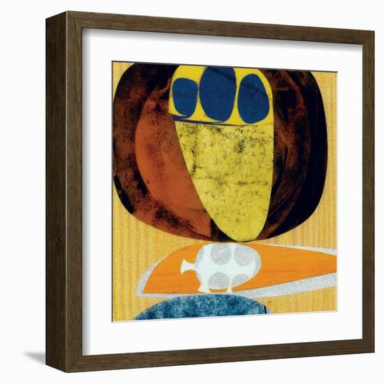 Meteor-Rex Ray-Framed Art Print