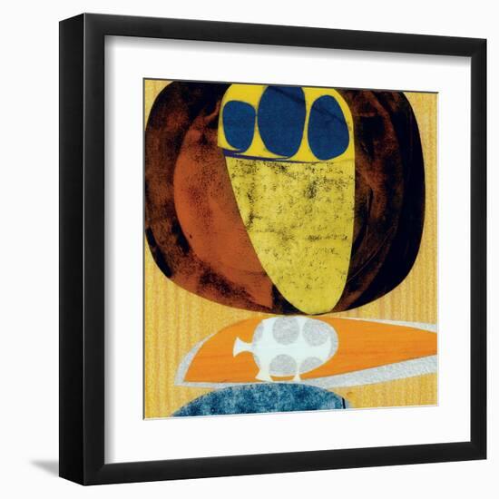 Meteor-Rex Ray-Framed Art Print