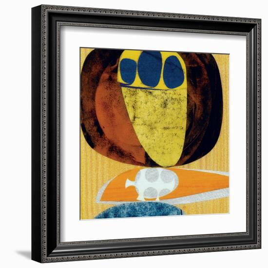 Meteor-Rex Ray-Framed Art Print