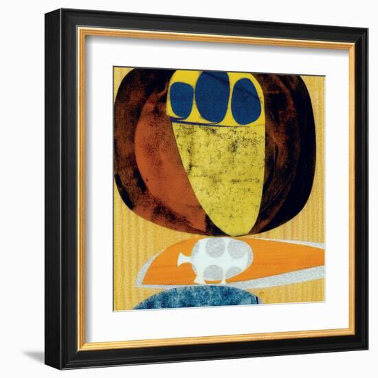 Meteor-Rex Ray-Framed Art Print