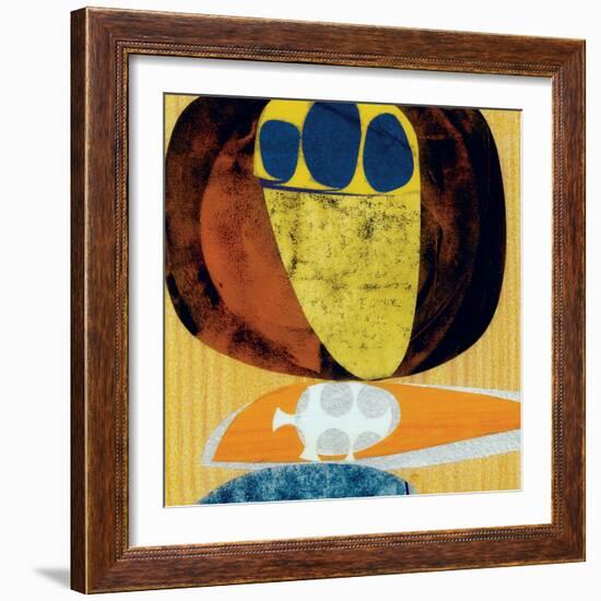 Meteor-Rex Ray-Framed Art Print