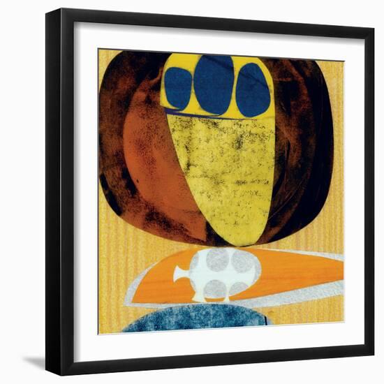 Meteor-Rex Ray-Framed Art Print