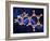 Methamphetamine Drug Molecule-Laguna Design-Framed Photographic Print