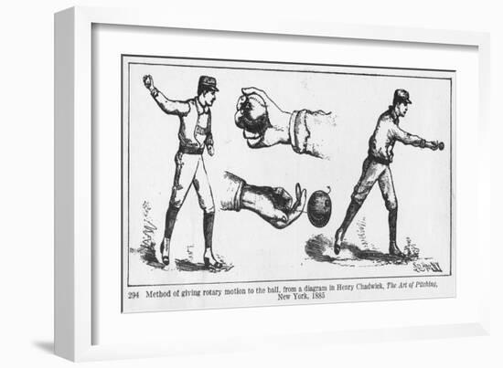 Method of Giving Rotary Motion to the Ball-null-Framed Giclee Print