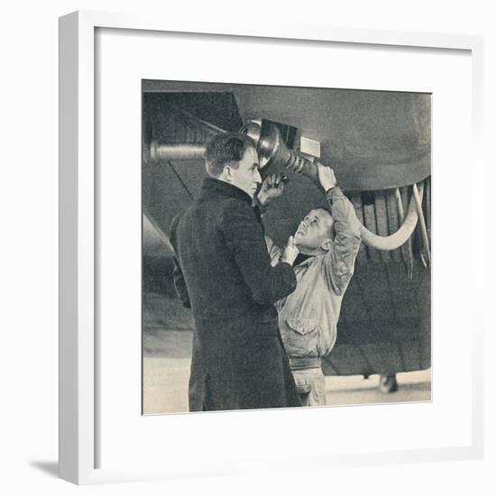 Method of refuelling aircraft devised by Sir Alan Cobham, c1936 (c1937)-Unknown-Framed Photographic Print