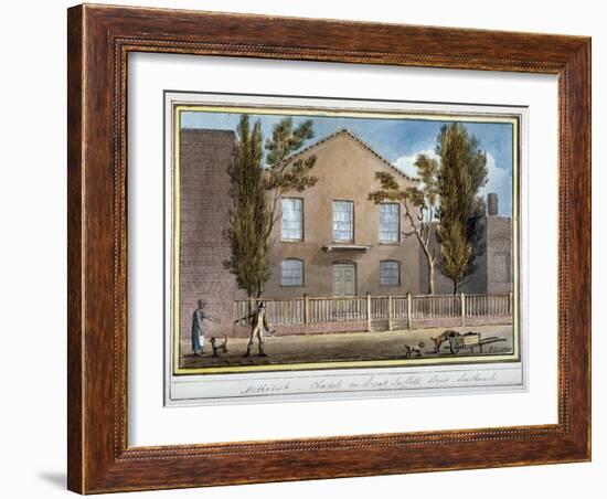 Methodist Chapel, Great Suffolk Street, Southwark, London, 1825-G Yates-Framed Giclee Print