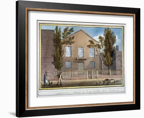 Methodist Chapel, Great Suffolk Street, Southwark, London, 1825-G Yates-Framed Giclee Print