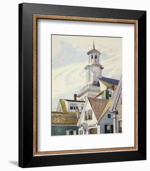 Methodist Church Tower, 1930-Edward Hopper-Framed Art Print