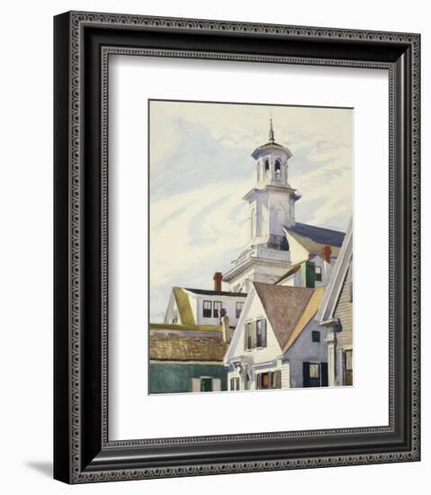 Methodist Church Tower, 1930-Edward Hopper-Framed Art Print