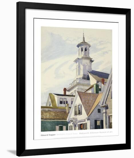 Methodist Church Tower, 1930-Edward Hopper-Framed Art Print