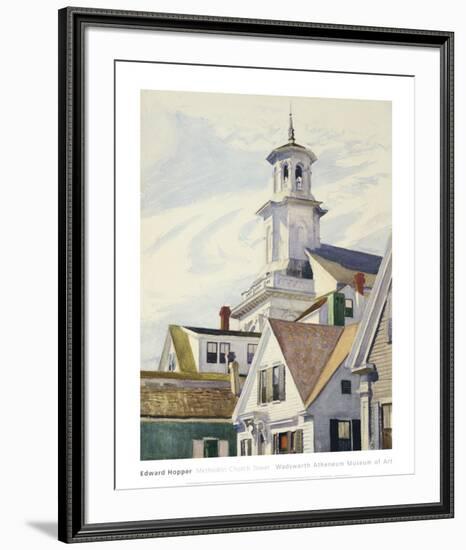 Methodist Church Tower, 1930-Edward Hopper-Framed Art Print