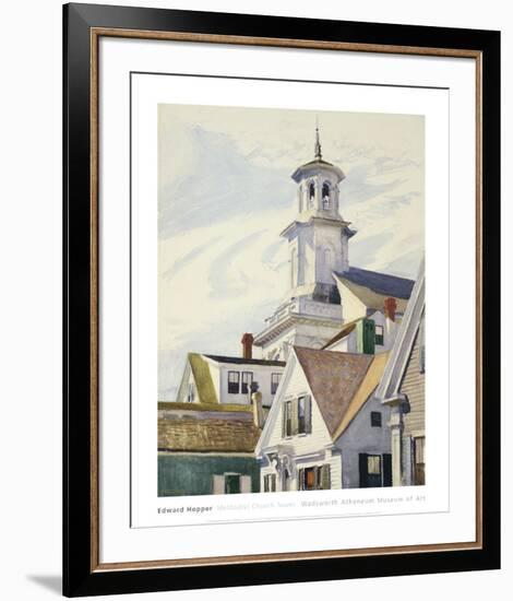 Methodist Church Tower, 1930-Edward Hopper-Framed Art Print