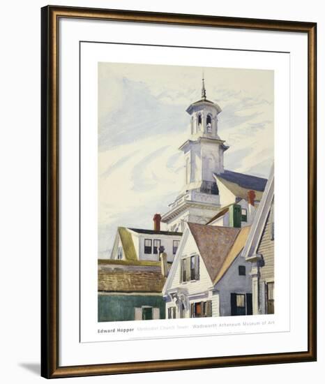 Methodist Church Tower, 1930-Edward Hopper-Framed Art Print