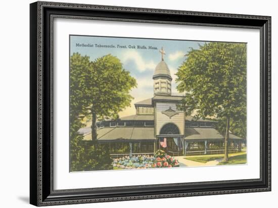 Methodist Tabernacle, Oak Bluffs-null-Framed Art Print