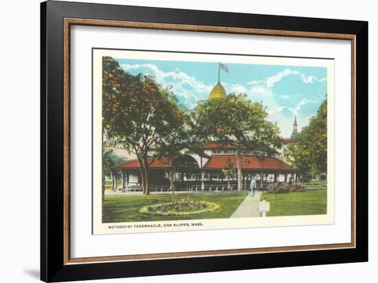 Methodist Tabernacle, Oak Bluffs-null-Framed Art Print