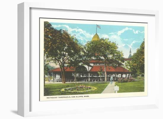 Methodist Tabernacle, Oak Bluffs-null-Framed Art Print