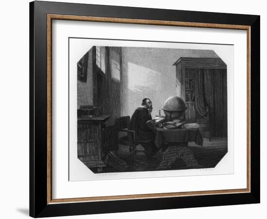 Metius, Dutch Geometer and Astronomer, C1870-H Sluyter-Framed Giclee Print