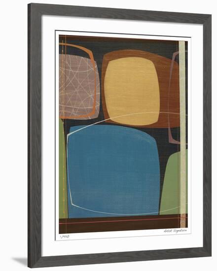 Metric II-Danielle Hafod-Framed Giclee Print