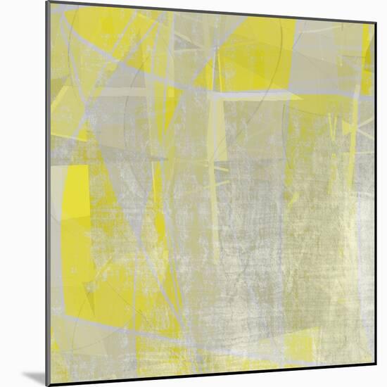 Metric Square 1-Denise Brown-Mounted Art Print