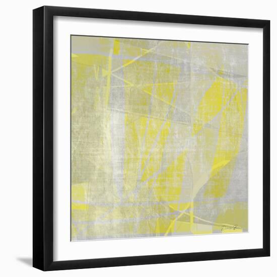 Metric Square 2-Denise Brown-Framed Premium Giclee Print