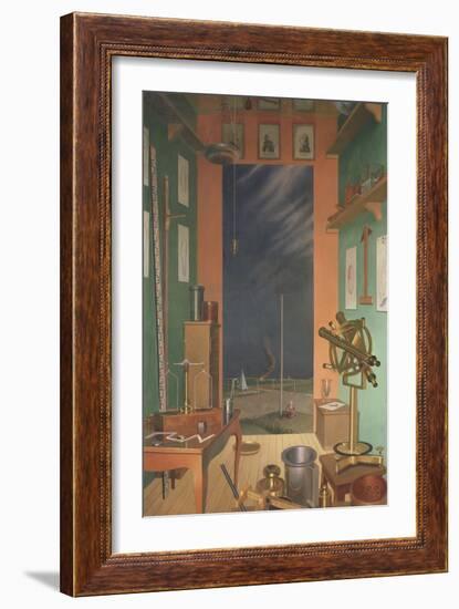 Metric System, C.1933 (Oil on Canvas)-Pierre Roy-Framed Giclee Print