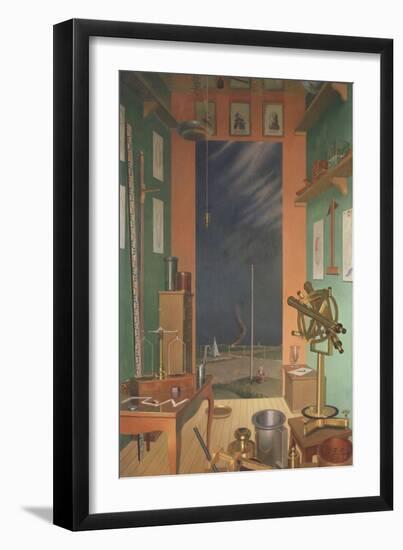 Metric System, C.1933 (Oil on Canvas)-Pierre Roy-Framed Giclee Print