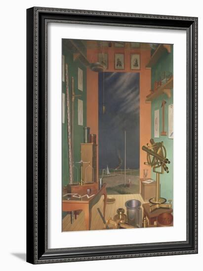 Metric System, C.1933 (Oil on Canvas)-Pierre Roy-Framed Giclee Print