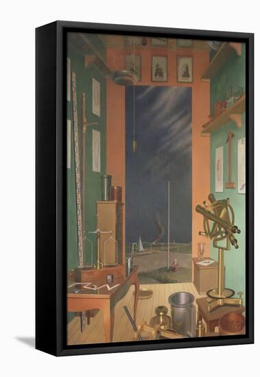 Metric System, C.1933 (Oil on Canvas)-Pierre Roy-Framed Premier Image Canvas