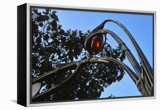 Metro Entrance, Paris - Art Nouveau-David Churchill-Framed Premier Image Canvas