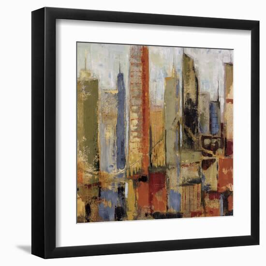 Metro Heights Detail II-Dupre-Framed Giclee Print