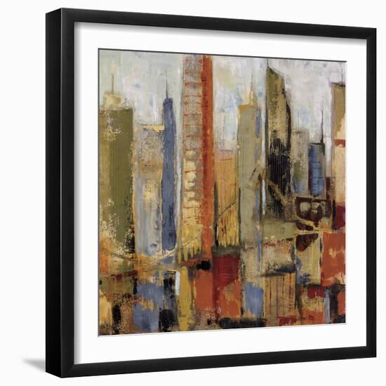 Metro Heights Detail II-Dupre-Framed Giclee Print