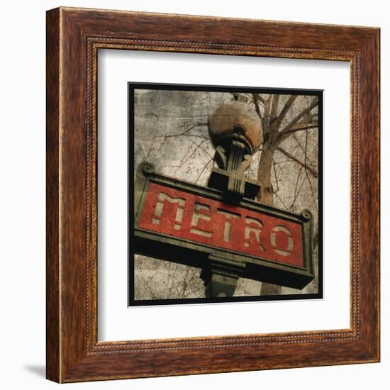 Metro II-John Golden-Framed Giclee Print