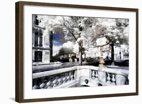 Metro - In the Style of Oil Painting-Philippe Hugonnard-Framed Giclee Print