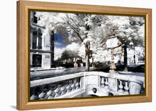 Metro - In the Style of Oil Painting-Philippe Hugonnard-Framed Premier Image Canvas