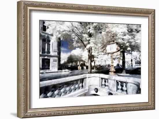 Metro - In the Style of Oil Painting-Philippe Hugonnard-Framed Giclee Print