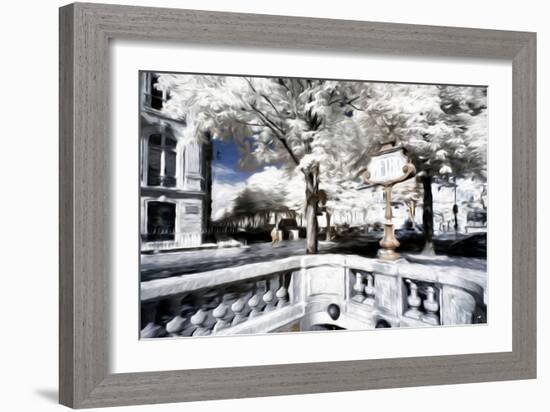 Metro - In the Style of Oil Painting-Philippe Hugonnard-Framed Giclee Print