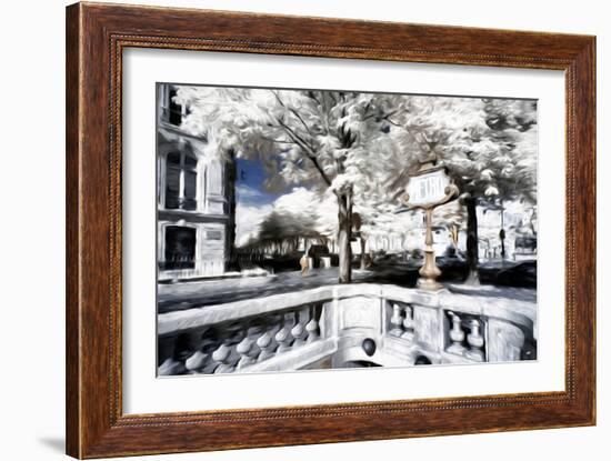 Metro - In the Style of Oil Painting-Philippe Hugonnard-Framed Giclee Print