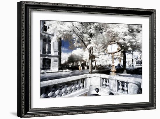 Metro - In the Style of Oil Painting-Philippe Hugonnard-Framed Giclee Print